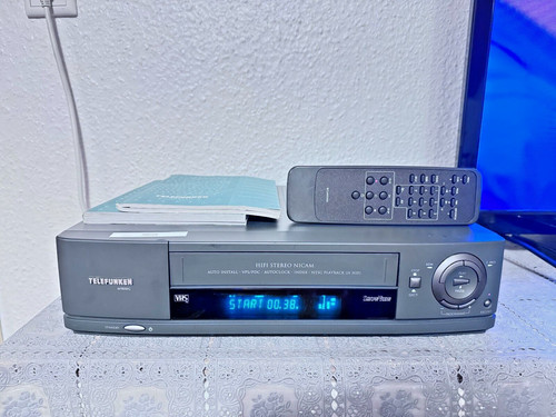 Vhs vcr telefunken 9850g - m,