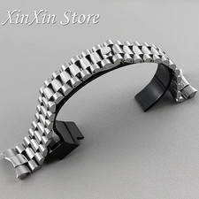 Edelstahl Uhrenarmband 20mm, 904L massiv Glide Ersatzband Oyster/Jubilee Stil 