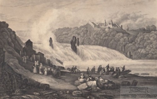 Der rheinfall bei - der,