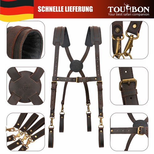 Tourbon leder werkzeuggürtel - tourbon, leder-werkzeuggürtel