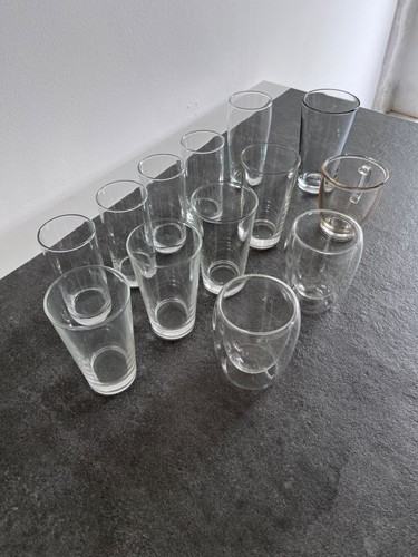 11x stk diverse gläser - 11x, stk.