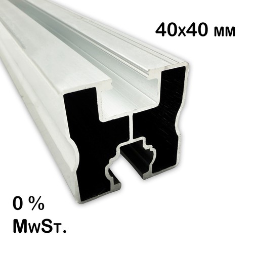 Solarprofil 40x40 nut pv - 40x40,