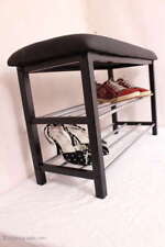 Schöne praktische Schuhbank / Flurbank / Schuhregal / Sitzbank / Polsterbank / S