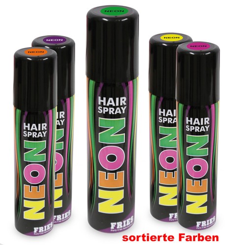 Haarspray neon color hair - color,