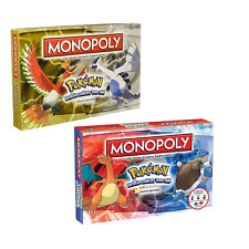 Monopoly Pokemon Brettspiel Gesellschaftsspiel Rarität Kanto Edition Sammler