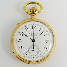 PATEK PHILIPPE Chronograph 18ct Gold - Rattrapante Schleppzeiger - C.S Raymond