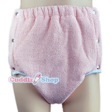 Kuschelz Seitendruckknopf rosa