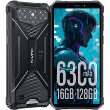 OUKITEL G3 Outdoor Smartphone 16GB+128GB 6300mAh 13MP+5MP Handy Ohne Vertrag 6”