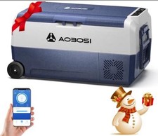 Kompressor Kühlbox Autokühlschrank 36L, Auto 12v 230v mit APP-Steuerung bis -20℃