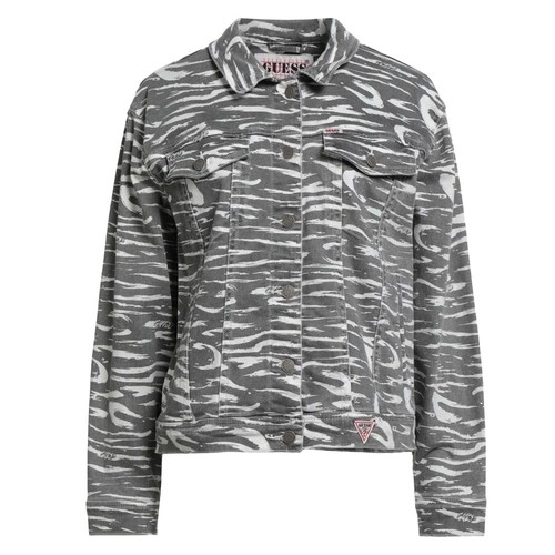 Guess damen jeansjacke - guess, grau