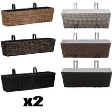 2 Stk. Blumenkasten