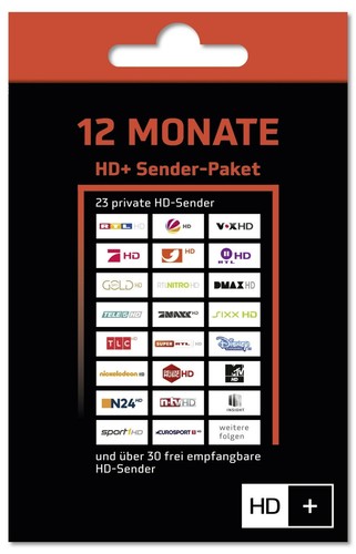 Verlängerungscode per - hd+,