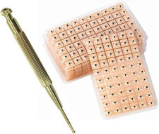 Ohrmassage Aufkleber 600