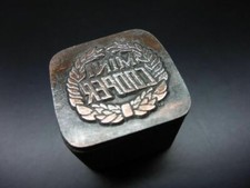 MINI Cooper Rarität STEMPEL Logo Schild Vintage SIEGEL original Emblem selten