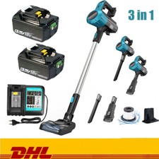 Für Makita 18v Akku Handstaubsauger Staubsauger beutellos 3in1 Akkusauger /5.5Ah