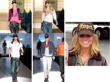 DSQUARED2 D2 F/W 2005 - ANGEL Mütze Kappe Cap - Original Ultra Rare