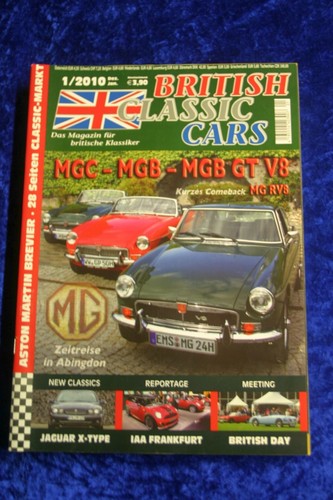 British classic cars mgc - 1/10,