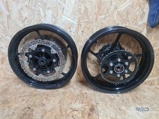 Paar Felgen mit Bremsscheiben Kawasaki Z 650 2017 bis 2019