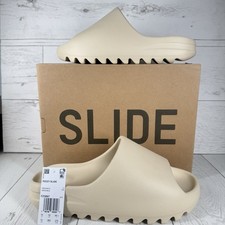 Adidas Yeezy Slide Bone FZ5897 UK 10 US 10 Creme Slipper Chunky Sliders Neu