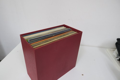 Schallplattenbox kunststoff - schallplattenbox,