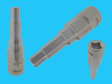 Stufenschlüssel 1/2" Heizung Sanitär Heizkörper Ventile 5 stufig Schlüssel