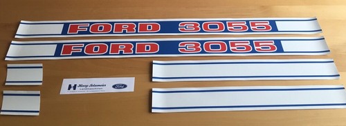 Ford 3055 aufklebersatz - ford,
