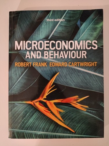 Microeconomics and behavior - microeconomics, |