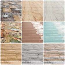 Pflegeleicht Tischdecke abwaschbar Wachstuch Holzoptik Braun ANRO Italy