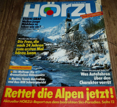 Hörzu 1988 steffi - hörzu,