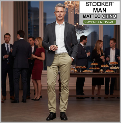 Stooker matteo chino sand - matteo, |