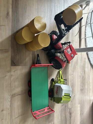 Claas spielzeug traktor mit - claas,