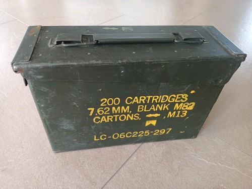 Army munitionskiste 62mm - army,