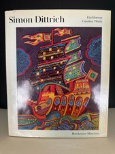 Simon Dittrich Kunstbuch handsigniert mit Originalzeichnung