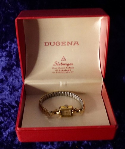 Vintage dugena damenuhr - vintage, 40