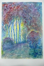 Wilhelm Klußmann Aquarell