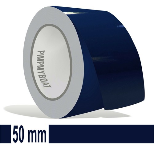 Zierstreifen marineblau 50mm - zierstreifen,