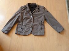 Gerry Weber Jacke Blazer GR. 44 grau schwarz Ton TOP Zustand