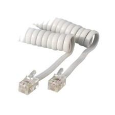Telefonhörer spiral kabel - 2m,
