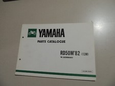 1982 Parts catalog list Ersatz Teile Katalog Yamaha  RD 50 M (13M)