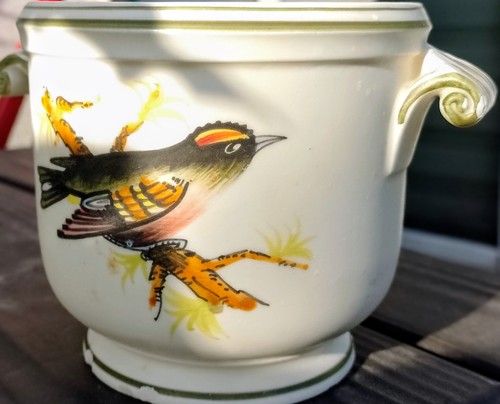 Vintage este keramik cachepot - vintage,