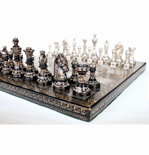 Premium schachbrettspiel set - premium, schachbrettspiel-set
