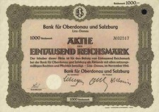 Bank für Oberdonau Salzburg