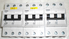 3x Sicherungsautomat SIEMENS 5SX23 16-6 Leitungsschutzschalter 480V B16 16A TOP