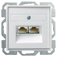 Netzwerkdose BTR + Blende Gira