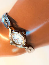 Vintage Bulova 23  " La Petite" Damen Armbanduhr weißgold 10 K RGP Gold Diamant