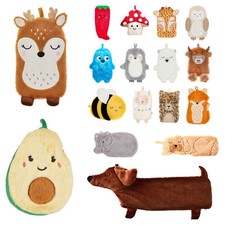 Wärmflasche Bezug Plüsch