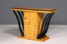 Edle Art Deco Design Wandkonsole Biedermeier Stil Sideboard Kommode