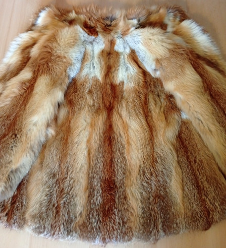 Echtpelz rotfuchs jacke damen - jacke,
