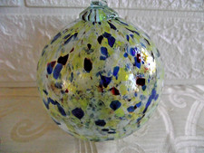Glaskugel mundgeblasen mit