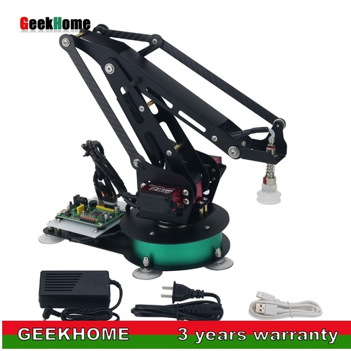 3dof robotic arm matte - arm, black